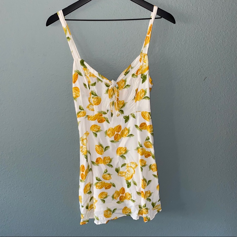 Lemon mini dress